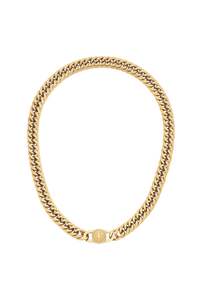 In Stock Items Only: Runaway Curb Chain Necklace | Gold