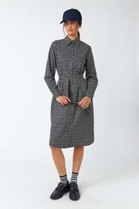 Dimity Shirt Dress | Black