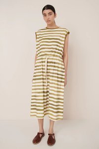 Under 100: Wave Dress | Brushstroke Stripe