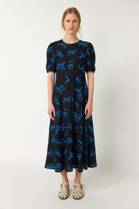 Blooms Dress | Black