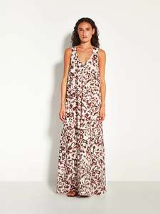 Violetta Dress | (Leo Cotton) Savanna