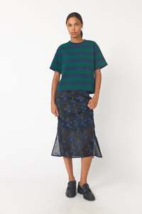 Venetian T-shirt | Green Navy