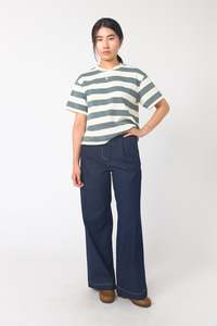 Venetian T-shirt | Grey Ivory