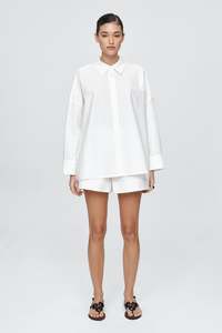 Sale Trial: Edie Shirt | Blanc