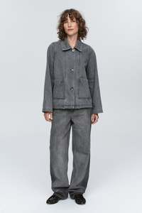 Sale Marle: Cropped Pea Jacket | Stone