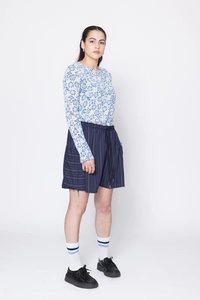 Persona Shorts | Navy Stripe