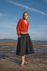 Cotton Grain Cardigan | Lambert