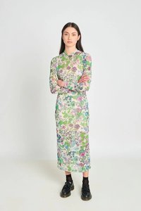 Made: Hereafter dress | Cream floral mesh