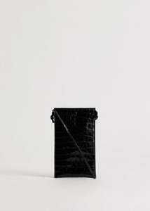 Luci Bag | Black Croc
