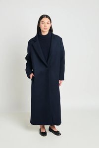 Illusions Coat | Navy