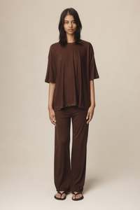 In Stock Items Only: Martien Tee | Chestnut