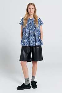 Furrow Sleeveless Shirt | Blue Multi