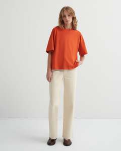 Oversized Boxy Tee | Nasturtium