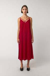 Sale Trial: Stellar Slip Dress | Berry