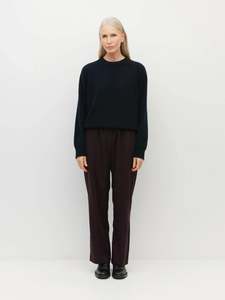 Travel Pant (Bonotto Crepe) | Plum
