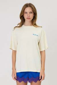 Star Tee | Washed Ivory