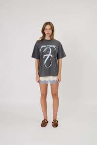 Viper Tee | Washed Black