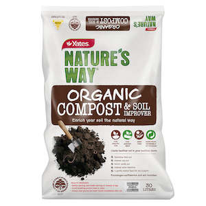 Compost: Yates Natures Way Organic Compost - 30L