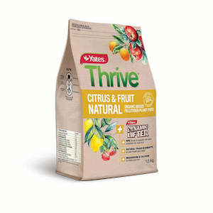 Yates Thrive Natural Citrus & Fruit Organic Based Pelletised Plant Food - 1.5