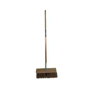 Garden Tools: Viking Yard Broom - Bassine And Cane Mix with Cane Front - 355mm