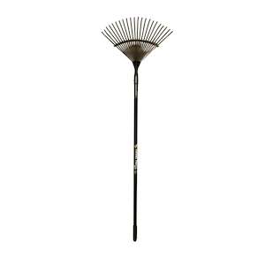 Garden Tools: Viking Rake Metal 22 Tine With Hollow Core Fibreglass Handle