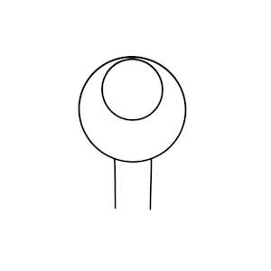 Garden Accessories: Plant N' Grow "Double Circles" - 48CM