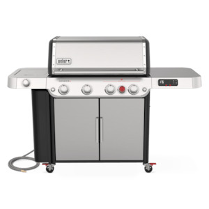 Weber Barbeques: GENESIS SE-SPX-435 Smart Gas Barbecue (Natural Gas) - STAINLESS STEEL