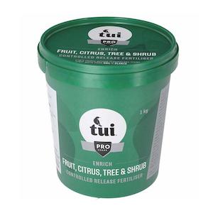 November Checklist: Tui Enrich Fruit, Citrus, Tree And Shrub Controlled Release Fertiliser - 1kg