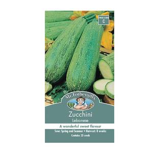November Checklist: Zucchini Lebanese Seed
