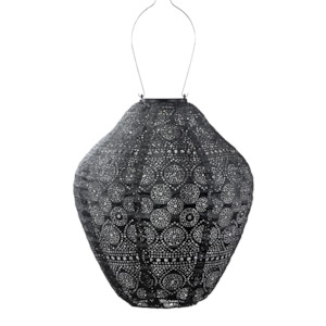 Outdoor Accessories Games: Solar Lantern Jar Spectare Dark Grey 30CM