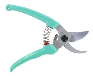 Garden Tools Gloves: ARS Bypass Secateur Pruner - Green Handles - 18.7CM