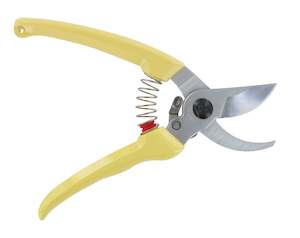 Garden Tools Gloves: ARS Bypass Pruner - Yellow Handles - 18.7CM
