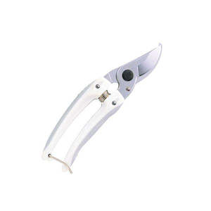 ARS 130DX Bypass Secateur Pruner - White Handles - 18.7CM