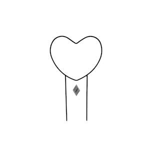 Plant N' Grow Frames "Heart" - 30X50CM