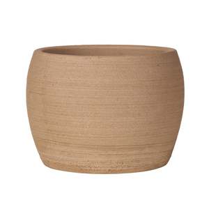 Outdoor Pots: Summit Belly Pot Cream - XL