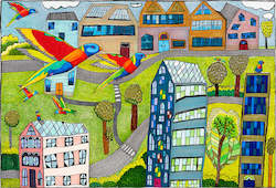 Julian Godfery Artist: Rainbow Parrots