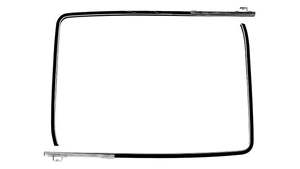 Mk1 Ford Escort Body Panels: Ford Escort MK1 door side glass runner pair 25-16-10-7/8 pair