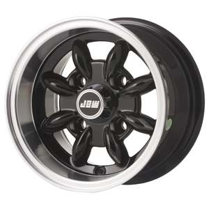 10 x 6.0 JBW Minilight 4x101.6 - ET-7 Wheel Black