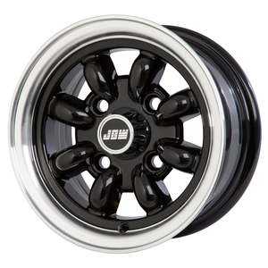 10 x 5.0 JBW Minilight 4x101.6 - ET12 Wheel Black