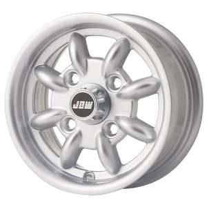 10 Inch Wheels: 10 x 4.5 JBW Minilight 4x101.6 - ET21 Wheel Silver