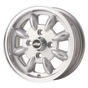 JBW 12x5 Superlight 4x101.6 - ET31 Mini Wheel Silver