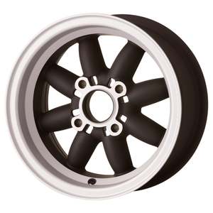 12 Inch Wheels: JBW 12x6.0 Rosepetal 4 x 101.6 ET4 Matt Black Matt Silver