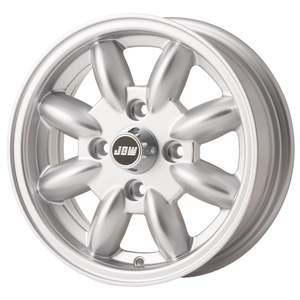13 Inch Wheels: JBW 13x5 4x108 Minilight ET20 Silver
