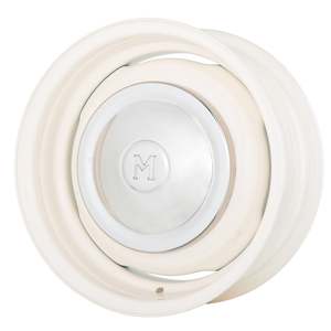 14 Inch Wheels: JBW 14x5.5 Smoothies Morris Minor white with cap (sold as a set of 4)