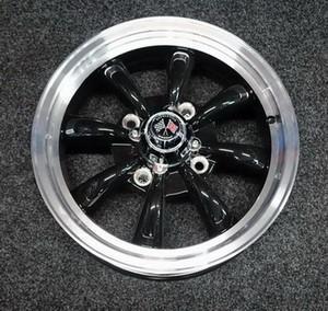 15 Inch Wheels: Wolfrace VW 15x5.5 4x130 et32 black - sold as a set