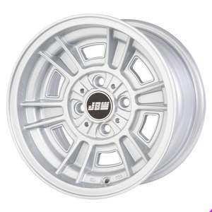 Fiat Triumph Toyota: JBW CD66 13 x 7 4x98 ET10 Silver (sold as a set)