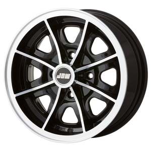 13 Inch Wheels Other Style: JBW 13 x 5.5 D1 4 x 108 ET16 Wheel Black