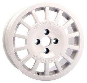 Gr14 Rally Wheels: Revolution 15x6.5 Rally GR14 4x114.3 white - EVO 1-3