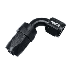 Engine Components 1: OBP 90 Degree CPE Hose End Fitting Black AN -12