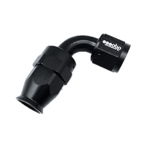Engine Components 1: OBP 90 Degree PTFE Hose End Fitting Black AN -6